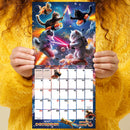 2027 Space Cats Mini Calendar-5