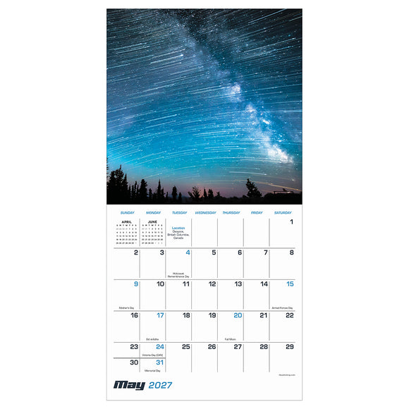 2027 Stargazing Mini Calendar