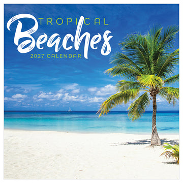 2027 Tropical Beaches Mini Calendar