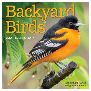 2027 Backyard Birds Mini Calendar