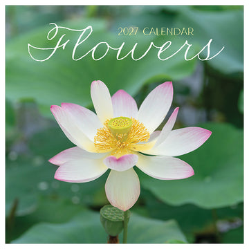 2027 Flowers Mini Calendar