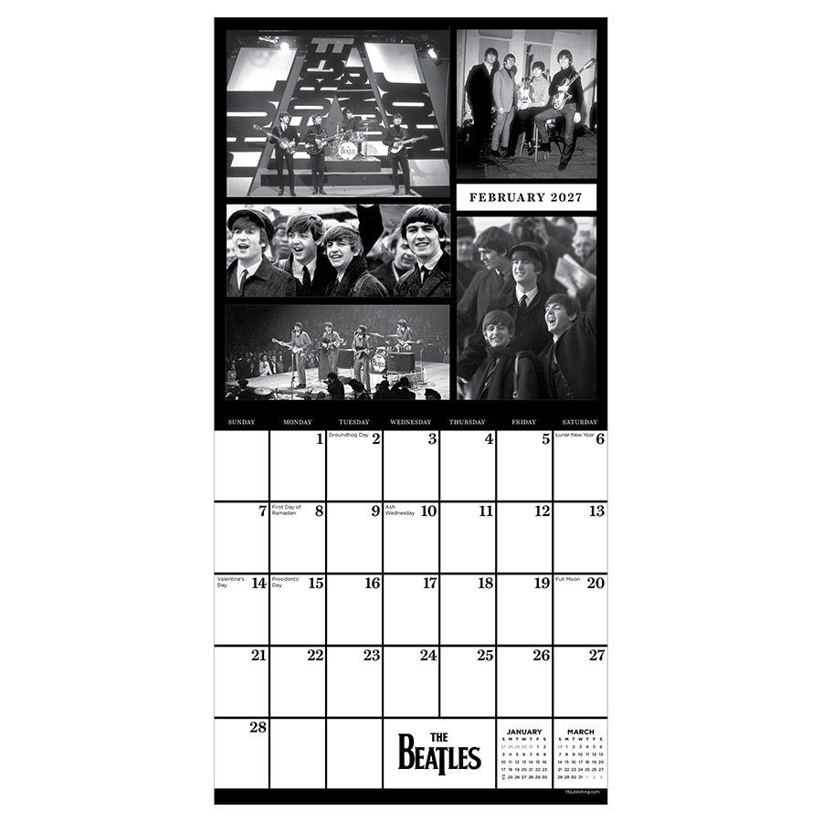 2027 The Beatles Mini Calendar | TF Publishing | Calendars +