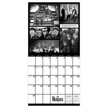 2027 The Beatles Mini Calendar - 0