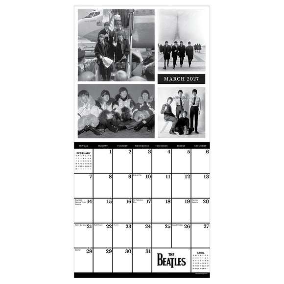 2027 The Beatles Mini Calendar