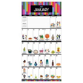 2027 Every Day's A Holiday Mini Calendar - 0
