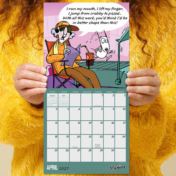 2027 Maxine Mini Calendar