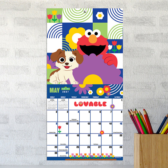 2027 Sesame Street Mini Calendar