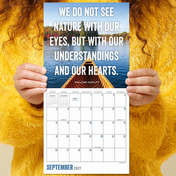 2027 Great Outdoors Mini Calendar