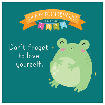 2027 Puns Mini Calendar