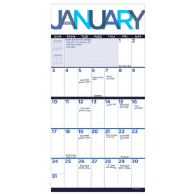2027 Big Print Mini Calendar - 0