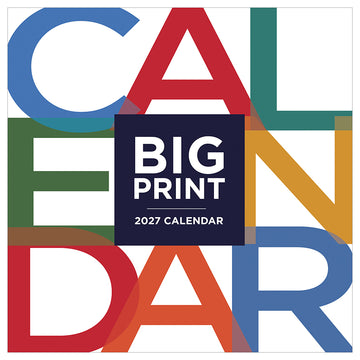 2027 Big Print Mini Calendar