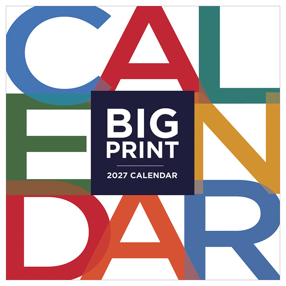 2027 Big Print Mini Calendar