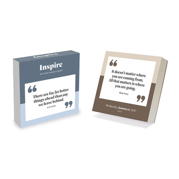 2027 Inspire Daily Desktop Calendar