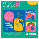 2027 Cats vs Adulting by Amy Smyth Daily Desktop Calendar-6