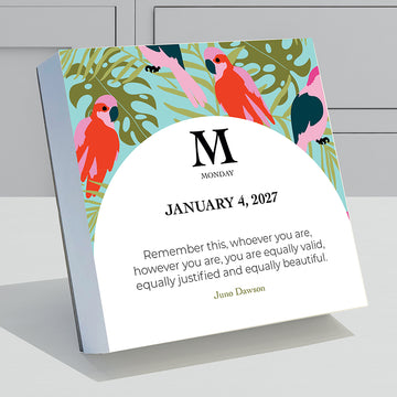 2027 365 Inspiring Women Daily Desktop Calendar - 0