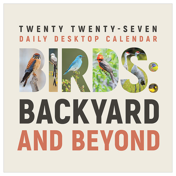 2027 Birds: Backyard & Beyond Daily Desktop Calendar