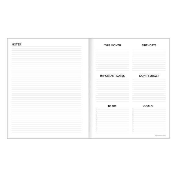 2027 Goldenrod Medium Monthly Planner