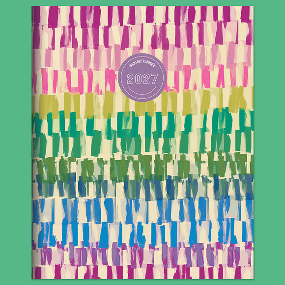 2027 Painted Medium Monthly Planner
