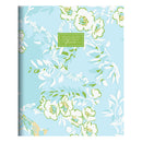 2027 Baby Blue Blooms Medium Monthly Planner-9