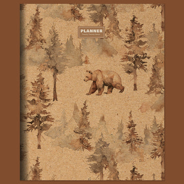 2027 Bear Tracks Large Monthly Planner - 0