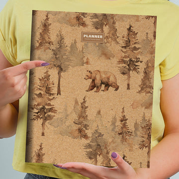 2027 Bear Tracks Large Monthly Planner