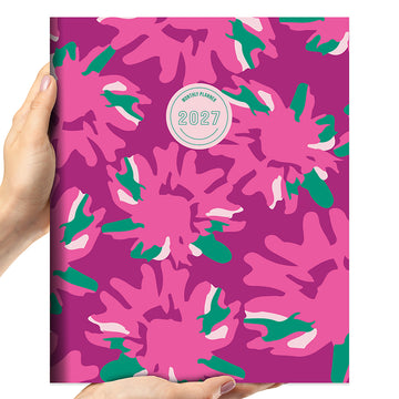 2027 Pom Poms Large Monthly Planner