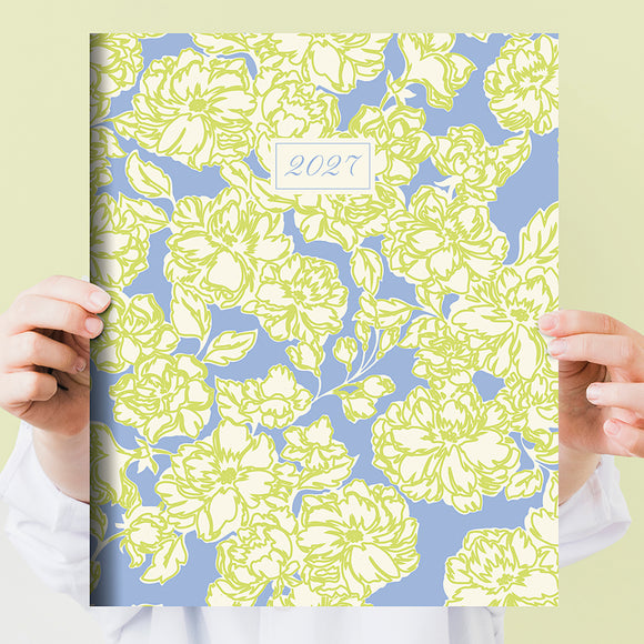 2027 Freshest Flowers Large Monthly Planner