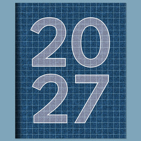 2027 Naval Grid Large Monthly Planner - 0