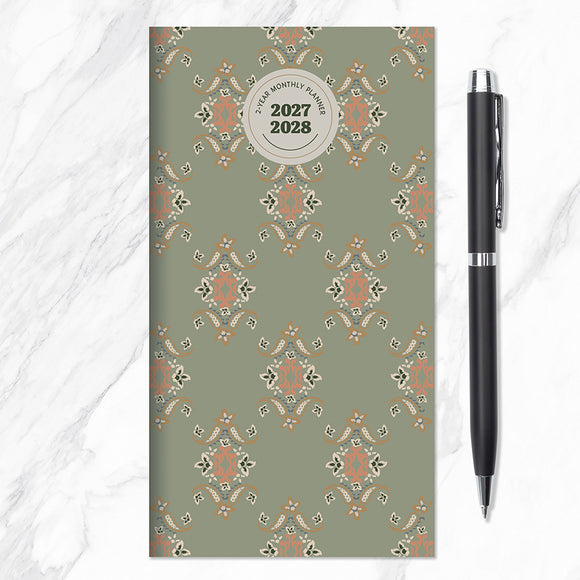 2027-2028 Artisan Legacy Small Monthly Pocket Planner