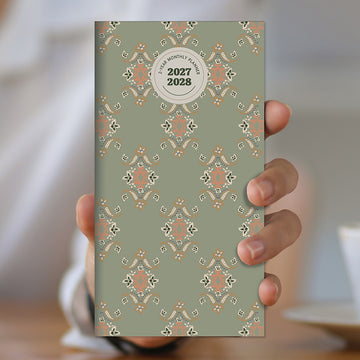 2027-2028 Artisan Legacy Small Monthly Pocket Planner