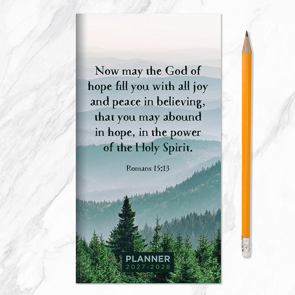2027-2028 Bible Small Monthly Pocket Planner