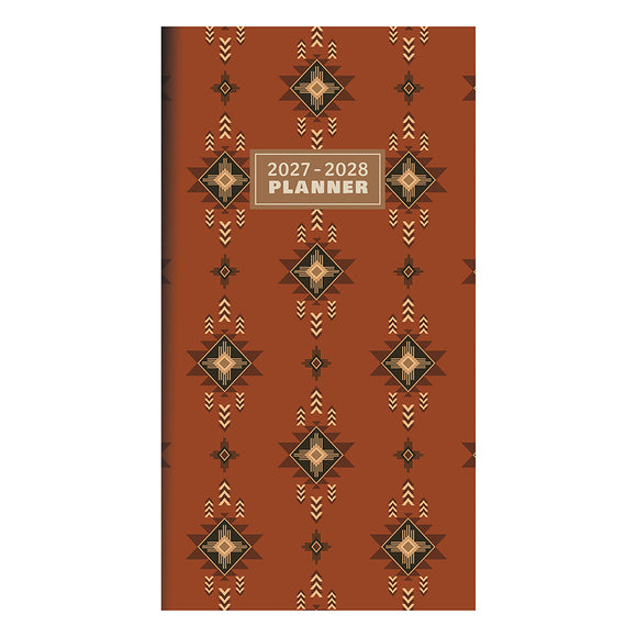 2027-2028 Rusted Small Monthly Pocket Planner