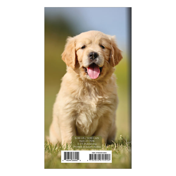 2027-2028 Dog Small Monthly Pocket Planner