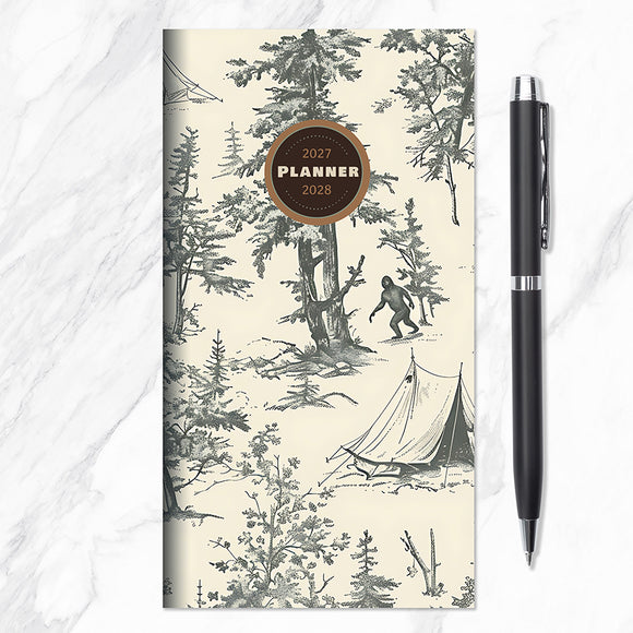 2027-2028 Trail + Timber Small Monthly Pocket Planner