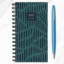 2027 Blue Streak Small Weekly Monthly Planner-5