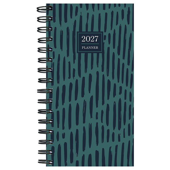 2027 Blue Streak Small Weekly Monthly Planner