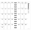 2027 Funk & Floral Small Weekly Monthly Planner-3