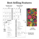 2027 Funk & Floral Small Weekly Monthly Planner-6