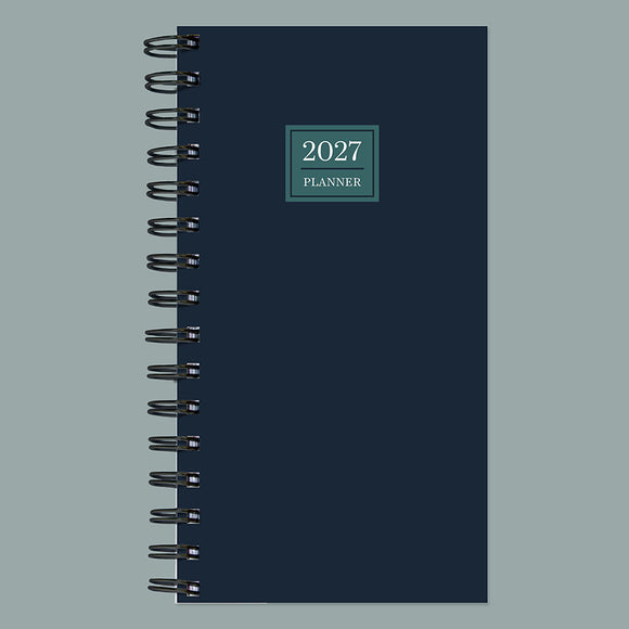 2027 Night Naval Small Weekly Monthly Planner