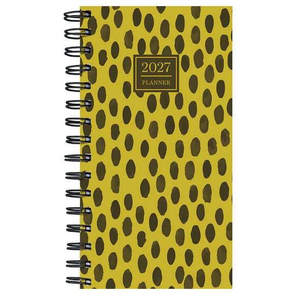 2027 Spots of Dots Small Weekly Monthly Planner