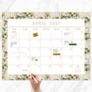 2027 Artisan Legacy Large Desk Pad Monthly Blotter Calendar-4