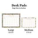2027 Artisan Legacy Large Desk Pad Monthly Blotter Calendar-5