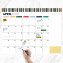2027 Long Weekend Large Desk Pad Monthly Blotter Calendar-4