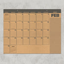 2027 Trail + Timber Large Desk Pad Monthly Blotter Calendar-2