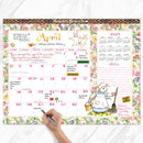 2027 Susan Branch Large Desk Pad Monthly Blotter Calendar-4