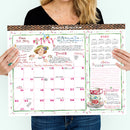 2027 Susan Branch Large Desk Pad Monthly Blotter Calendar-1