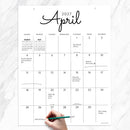2027 Large Art Poster Wall Calendar-4