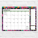 2027 Maximal Mirage Medium Desk Pad Monthly Blotter Calendar-2