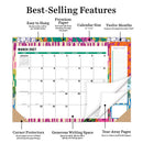2027 Maximal Mirage Medium Desk Pad Monthly Blotter Calendar-2