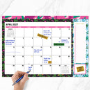 2027 Maximal Mirage Medium Desk Pad Monthly Blotter Calendar-4